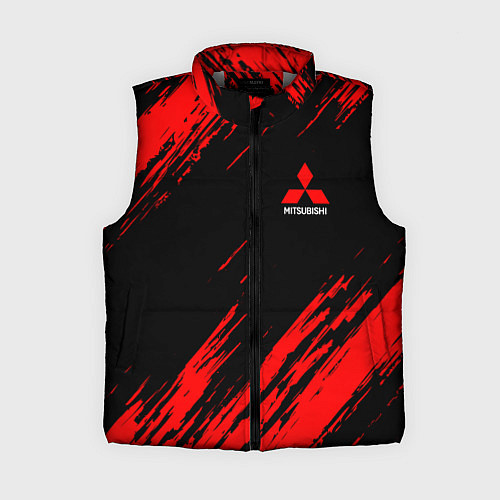 Женский жилет Mitsubishi Texture Red / 3D-Светло-серый – фото 1