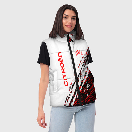 Женский жилет Citroen ситроен / 3D-Красный – фото 3