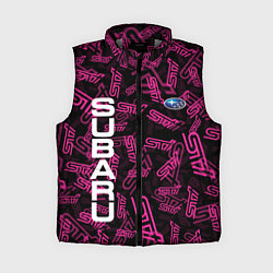 Женский жилет SUBARU STI PATTERN