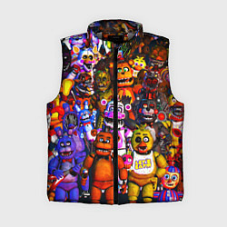 Женский жилет Fnaf UCN, цвет: 3D-светло-серый