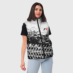 Женский жилет F1 Формула 1 Mini Logo, цвет: 3D-красный — фото 2