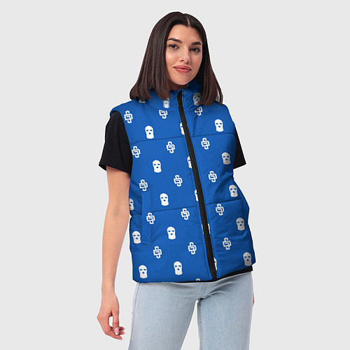 Женский жилет Узор Mono Dope Camo Dope Street Market / 3D-Красный – фото 3