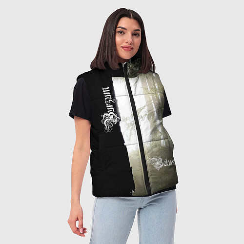 Женский жилет Burzum - Belus / 3D-Светло-серый – фото 3