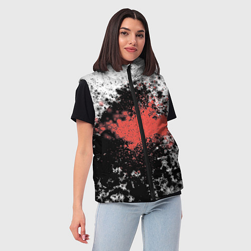 Женский жилет Черное золото и красный Коллекция Get inspired! Fl / 3D-Черный – фото 3