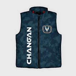 Женский жилет CHANGAN - КАМУФЛЯЖ СИНИЙ