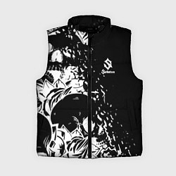 Женский жилет Sabaton - сабатон черепа, цвет: 3D-черный