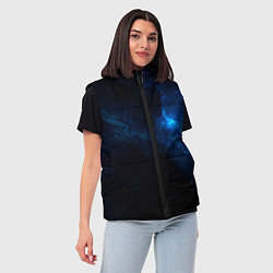 Женский жилет Звезды сквозь облака, цвет: 3D-красный — фото 2