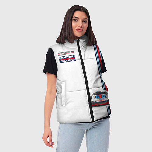 Женский жилет Porsche Martini Racing / 3D-Черный – фото 3