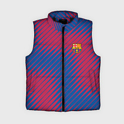 Женский жилет Fc barcelona барселона fc абстракция