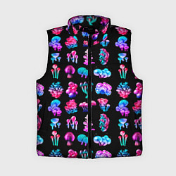 Женский жилет NEON MUSHROOMS