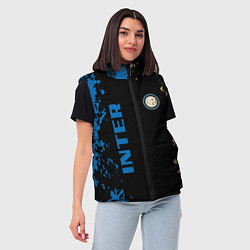 Женский жилет Интер inter, цвет: 3D-черный — фото 2