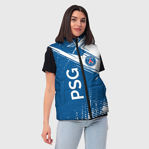 Женский жилет Psg псж краска / 3D-Красный – фото 3