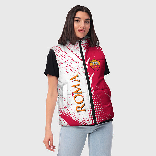 Женский жилет Roma краска / 3D-Красный – фото 3