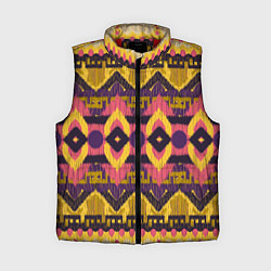 Женский жилет Африканский узор орнамент из шерсти Africa Wool Pa