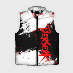 Женский жилет БЕРСЕРК : Спортивная форма - Клеймо жертвы, цвет: 3D-черный