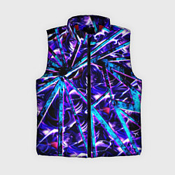 Женский жилет Genshin Impact Шогун Райден осколки, цвет: 3D-красный