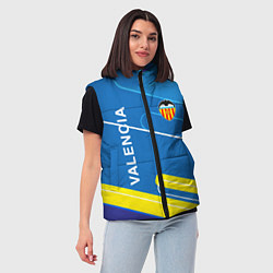 Женский жилет Valencia Абстракция, цвет: 3D-светло-серый — фото 2