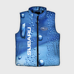 Женский жилет Subaru - капли