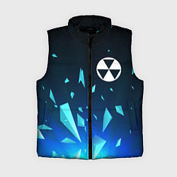 Женский жилет Fallout взрыв частиц, цвет: 3D-черный