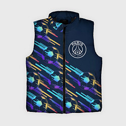 Женский жилет PSG градиентные мячи, цвет: 3D-черный