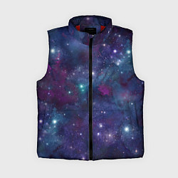 Женский жилет Бесконечность звездного неба, цвет: 3D-красный