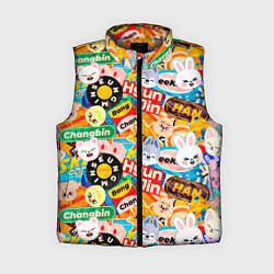 Женский жилет Skzoo stickers characters