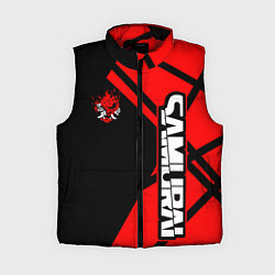 Женский жилет Cyberpunk 2077 - Надпись Samurai