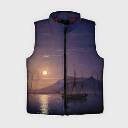 Женский жилет Парусник у берегов Крыма в лунную ночь Айвазовский