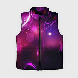 Женский жилет Фиолетовые неоновые блики