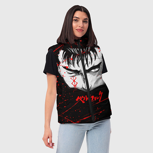 Женский жилет BERSERK ГАТС / 3D-Черный – фото 3