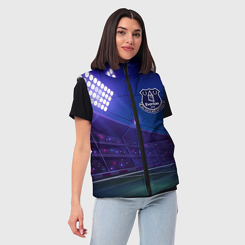 Женский жилет Everton ночное поле / 3D-Черный – фото 3