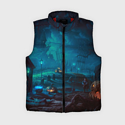 Женский жилет Волшебная ночь, цвет: 3D-красный