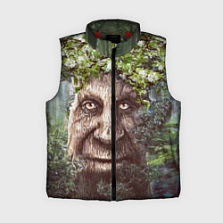 Женский жилет Мудрое Таинственное Дерево, цвет: 3D-красный