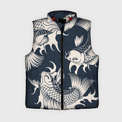 Женский жилет Japan carp, цвет: 3D-красный