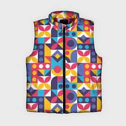 Женский жилет Геометрический орнамент Паттерн