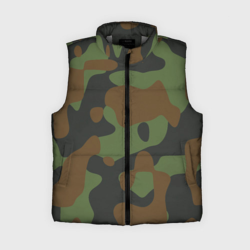 Женский жилет Камуфляж ВСР-93 крупный / 3D-Светло-серый – фото 1