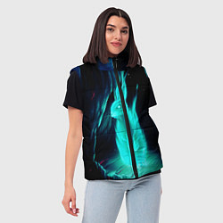 Женский жилет Водяной Кроль, цвет: 3D-красный — фото 2