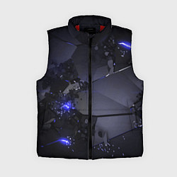 Женский жилет Неоновые плиты, взрыв