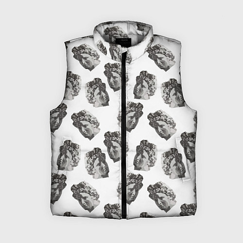 Женский жилет Аполлон - паттерн / 3D-Светло-серый – фото 1