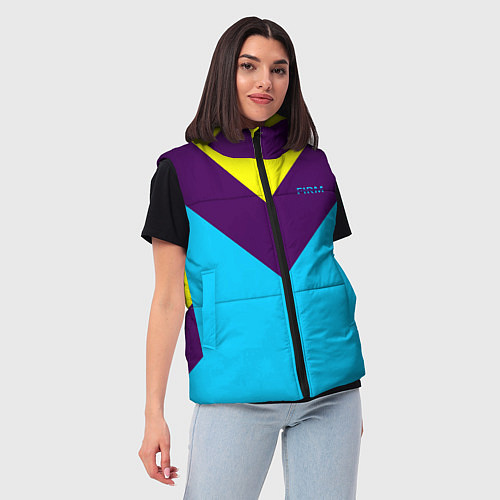 Женский жилет FIRM как в 80х / 3D-Черный – фото 3