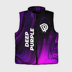 Женский жилет Deep Purple violet plasma, цвет: 3D-черный