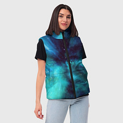 Женский жилет Вселенная, цвет: 3D-красный — фото 2