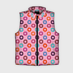Женский жилет Вкусные пончики