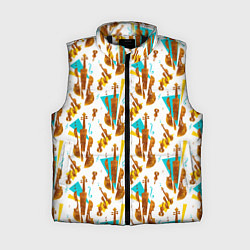 Женский жилет Супрематические скрипки