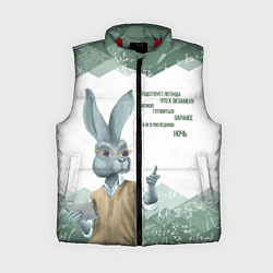 Женский жилет Легенда про экзамен, цвет: 3D-красный