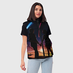 Женский жилет Мицуха Миямидзу, цвет: 3D-светло-серый — фото 2