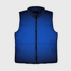 Женский жилет Кобальтовый градиент
