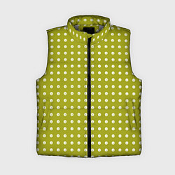 Женский жилет Горох из листьев