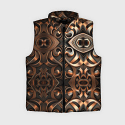 Женский жилет Золотой узор - паттерн