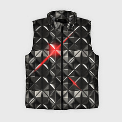 Женский жилет Металлические плитки